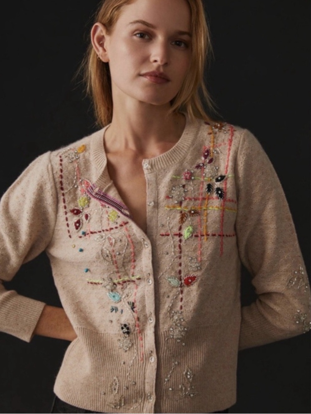 “Heavens to Betsy” Anthropologie Cardigan Sweater